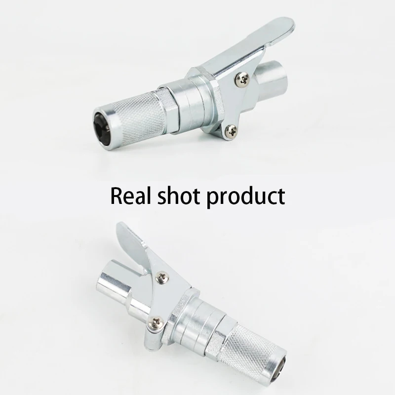 12000psi High Pressure Labor Saving Oil Injection Nozzle Butter Nozzle Gun Head Efficient Lock Clamp Type Auto Replacement Parts