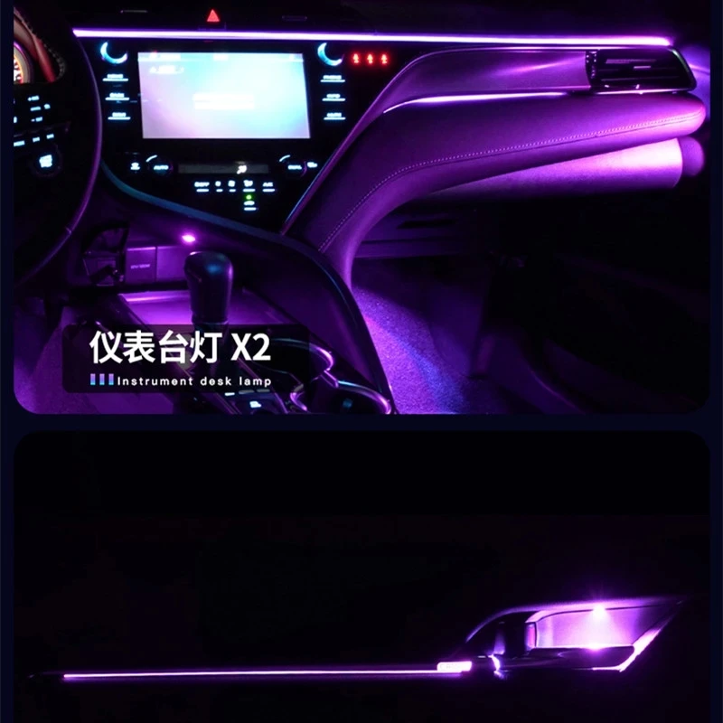 HRS 201820 Toyota Camry Ambient Lighting Kit 64 Colors RGB, 43 OFF