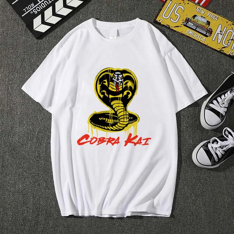 Cobra kai plus size t shirt Clearance