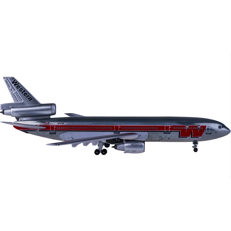 1/400 весы макдоннел-Дуглас Western авиакомпаний DC-10-10 модель самолета сплава модели