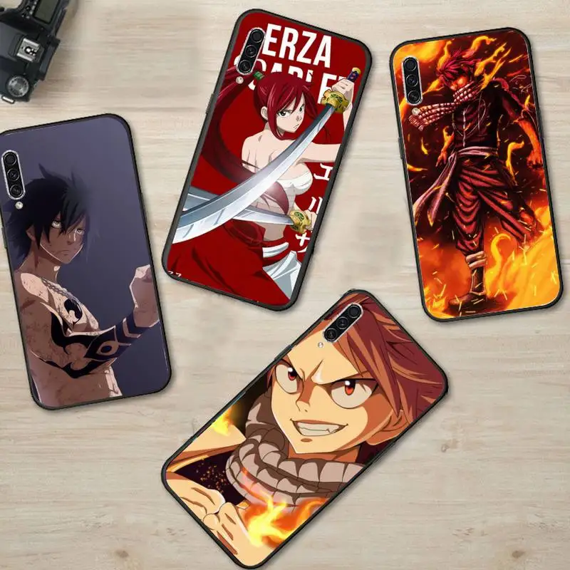 

Fayri tail Anime cool Phone Case For Samsung Galaxy A 3 6 7 8 10 21 01 11 31 91 10S 20S 30S 50S PLUS