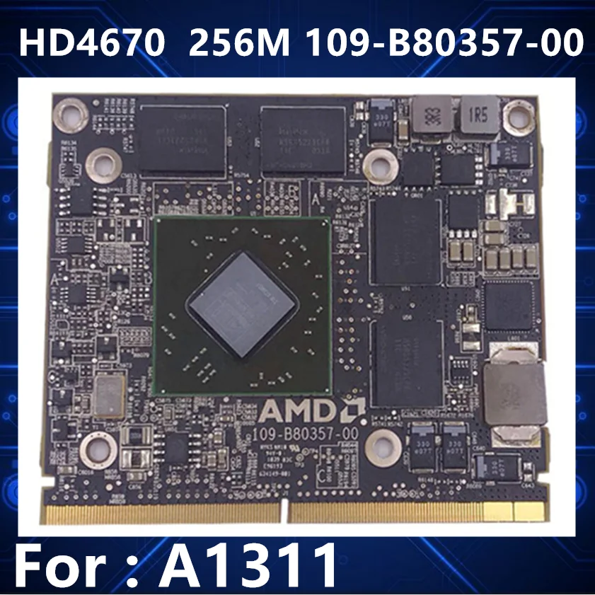 Для Apple iMac 2010 2009 A1312 A1311 109-B80357-00 для ATI Radeon HD 4670 HD4670 HD4670m 256 Мб чехол видеокарты |