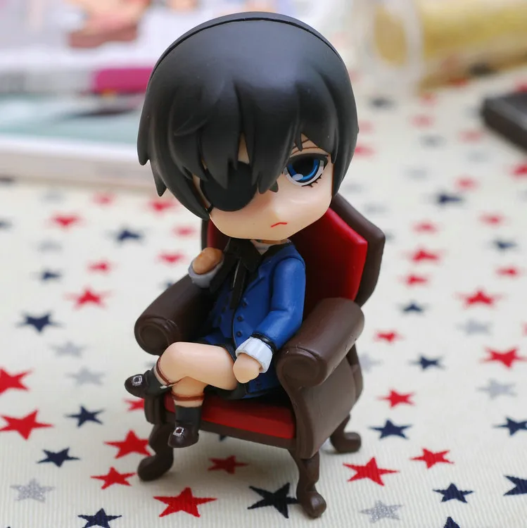 Высота каблука 10 см аниме фигурка Black Butler Kuroshitsuji барчук 117 # Ciel Phantomhive Q Ver уход за