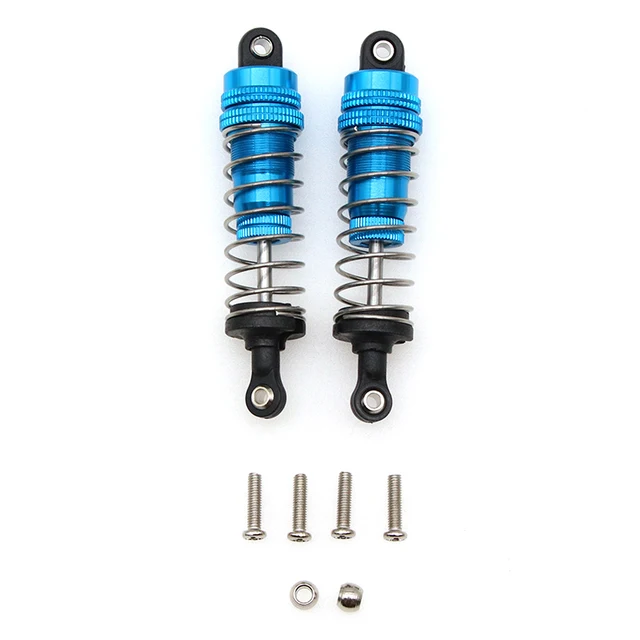 High Quality 2PCS 144001-1316 Metal Shock Absorber Damper Replacement Accessory for WLtoys 144001 Car Parts