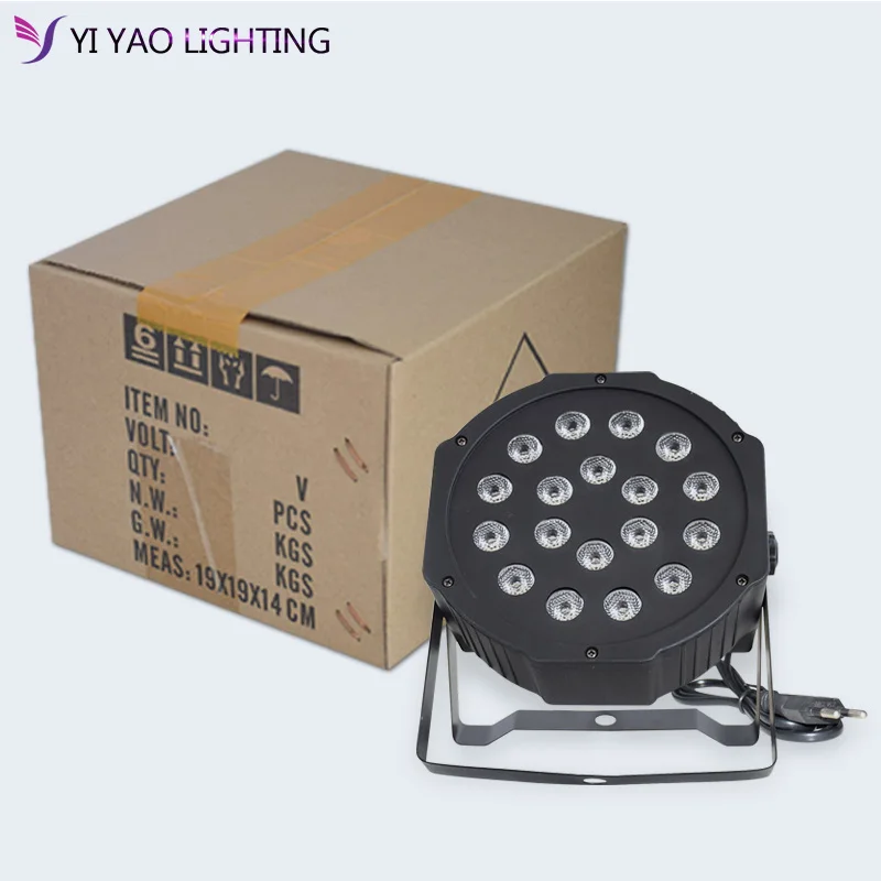 Светодиодный сценический светильник 18X3W лазерный RGB набор для дискотевечерние
