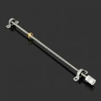 

T8-2-D8 400mm 3d Printer Screw Fitting with Vertical Bearing and Flexible Coupling for Printer