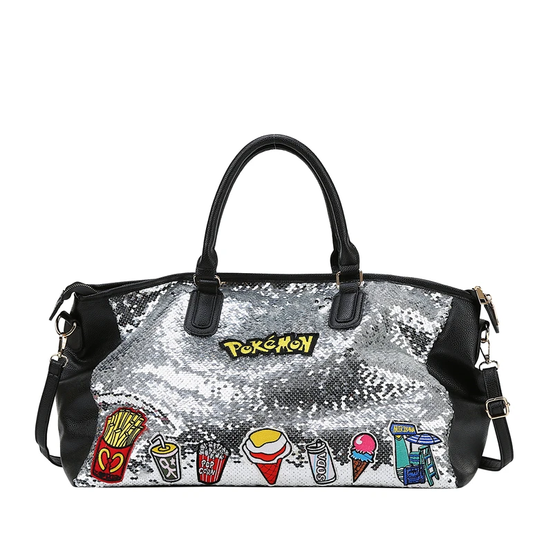 Brand Travel Bags WaterProof Large Capacity Hand Luggage Traveling Bag Fashion sequin Women Weekend Travel Duffle Bag