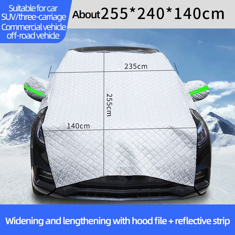 AUTOMECHANIST Auto Schnee Abdeckung Extra Große Auto Winter  Windschutzscheibe Haube Schutz Abdeckung Schnee-Anti-Frost Sonnenschirm  Schutz - AliExpress