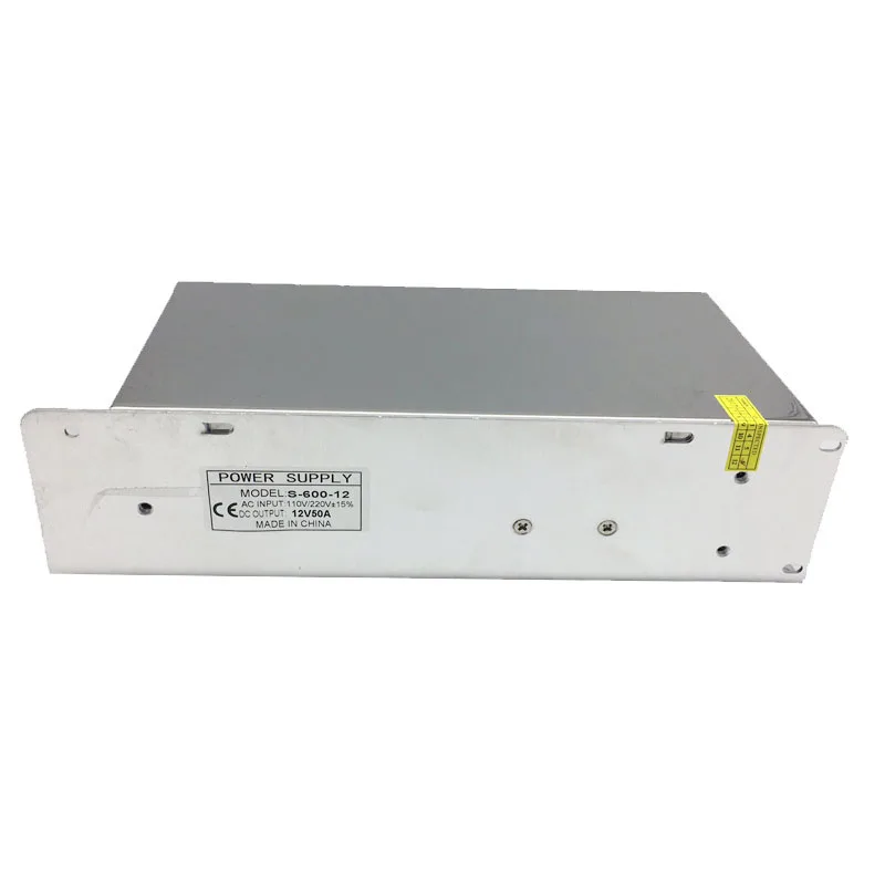 12V 50A/24 V 25A 600W Светодиодный импульсный источник Питание реклама знак светящиеся слова охранного наблюдения Питание