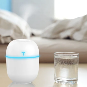 

Ultrasonic Mini Air Humidifier 220ML Aromatherapy Essential Oil Diffuser for Household Car USB Mist Sprayer