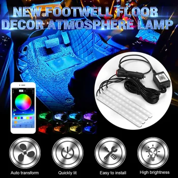 

Ambient Car Ambient light Light Kit 5050SMD Accessory 10W Parts DC 12V