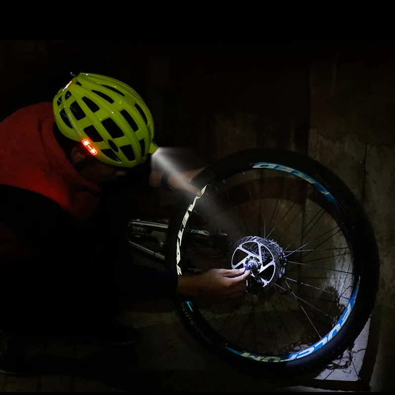 Велоспорт шлем с Предупреждение светильник велосипедный MTB дорожный велосипед