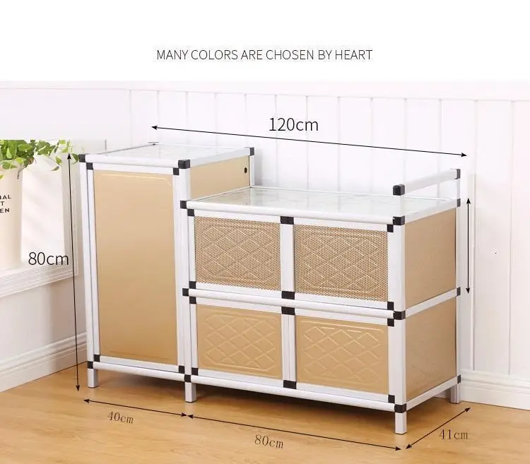 Dolap Kaplama торцевые столы Bestek Lade Sidebord Capbords алюминиевый сплав Mueble Cocina Шкаф Кухонная мебель шкаф
