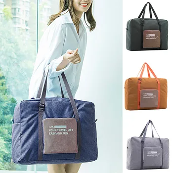 

2020 new nylon foldable travel bag For unisex Large Capacity Bag Carry on Luggage Women WaterProof Handbags men travel bags A529
