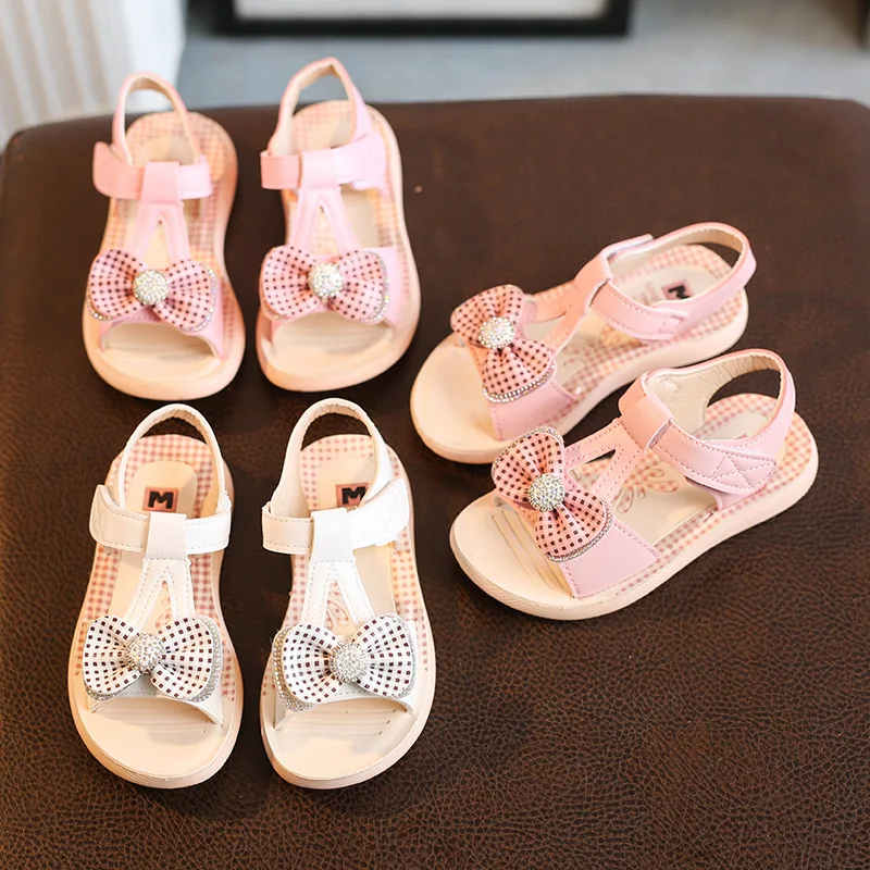 

2019 New Style Polyurethane Sandals Does Not Glue Constantly Help Princess Shoes STUDENT'S Shoes Children's Sandal