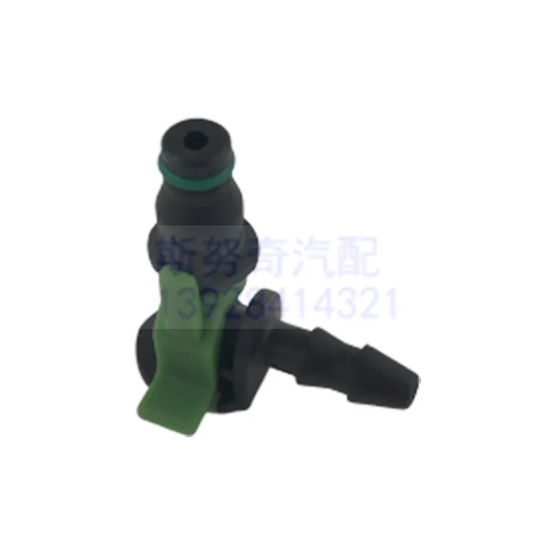 Rail Injector Return Oil Backflow Pipe Connector L connector 90 degree Plastic connector 20pcs