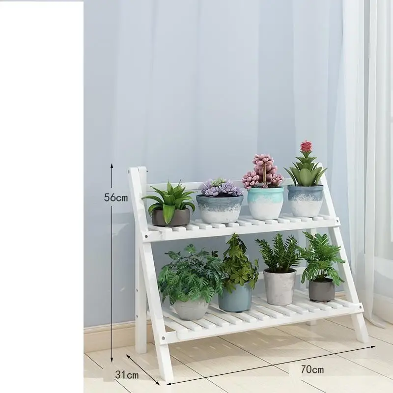 Plantas интерьер для помещений лестница Варанда стойки стол Stojak Na Kwiaty балкон Dekoration открытый цветок стенд завод полка - Цвет: Version M