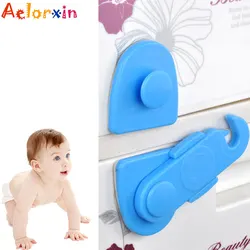 Serrure de sécurité pour porte et tiroir, 3 pièces/lot, mignon Smiley Face, Protection des enfants 