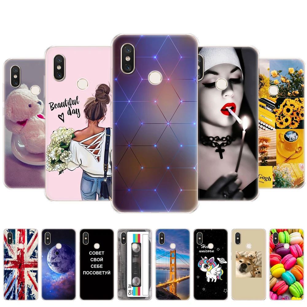 Для Xiaomi mi 8 6 21 ''чехол силиконовый мягкий ТПУ чехол для задней панели телефона SE
