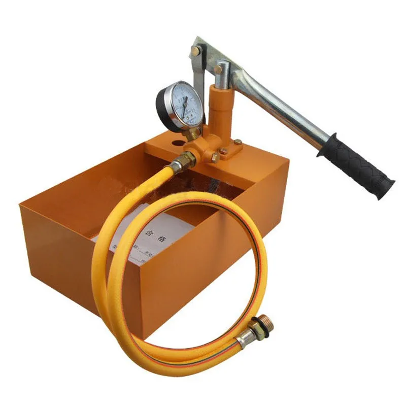

Manual Hydraulic Pump Testing Pump Pipeline Pressure Test Tool 2.5Mpa 25kg