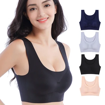 

Plus Size Quick Drying Seamless high-elastic sports Underwear Push Up Sports Bra Fitness Running Jogging Gym Women Bra