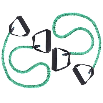 

120cm Yoga Pull Rope Elastic Resistance Bands Fitness Crossfit Workout Exercise Tube Practical Training Rubber Tensile Expander