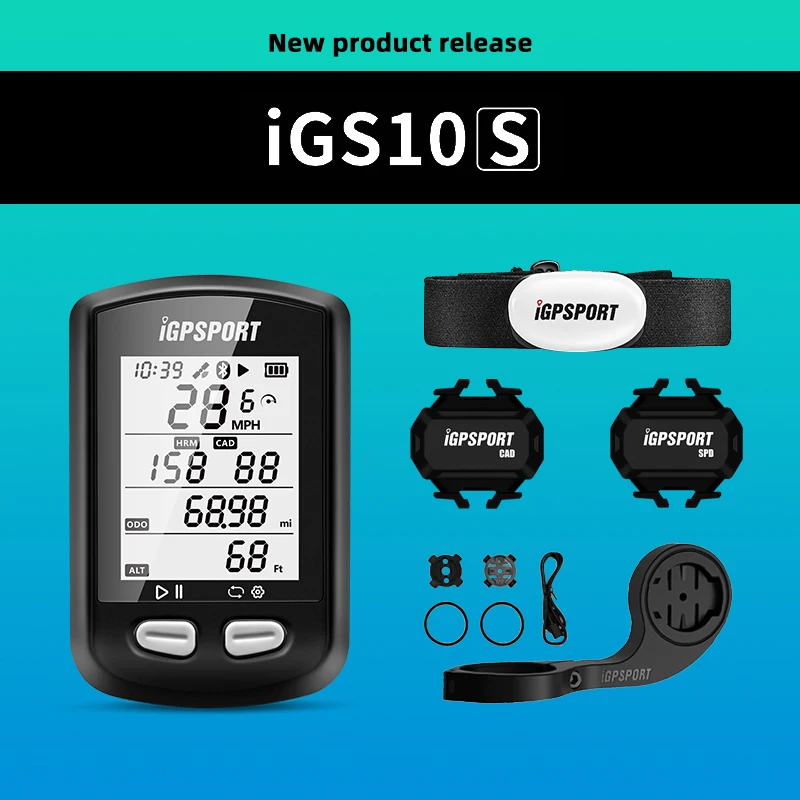 I GPS порт iGS10 S iGS10S с ANT + bluemacbook велосипедный компьютер водонепроницаемые датчики пульсометр для