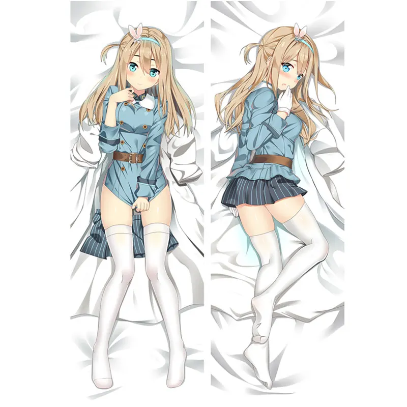 Аниме игра девушки Frontline наволочка Frontline Dakimakura Чехол сексуальная девушка 3D двусторонняя постельные принадлежности обнимая Наволочки для подушек GF1 - Цвет: 2WAY