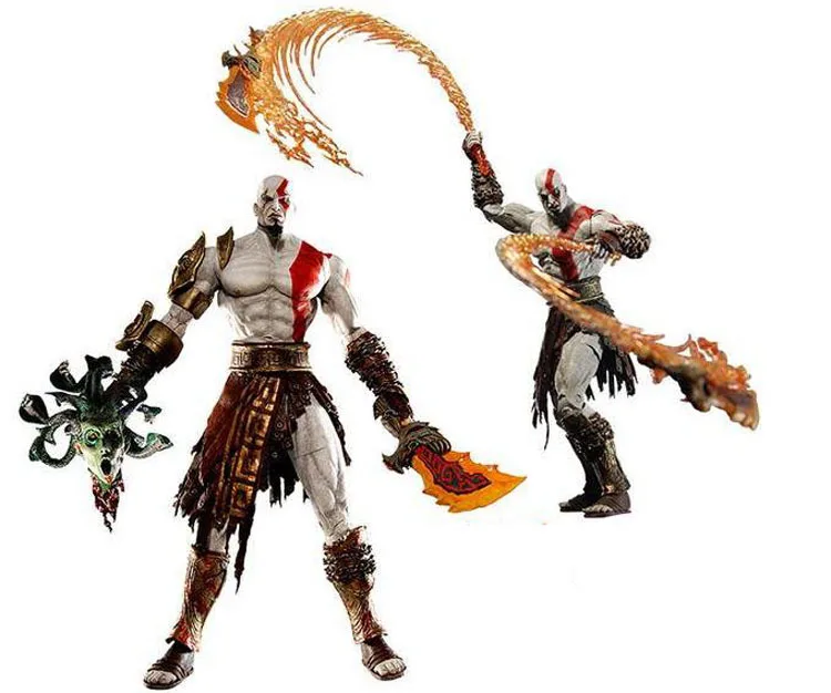 kids toys 18cm NECA Toys Game God of War 4 Kratos PVC Action Figure Ghost of Sparta Kratos Collecti