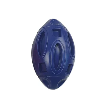

Durable Gift Solving Boredom Rubber Rugby Portable Bite Resistant Squeaky Dog Toy Pet Interactive Chew Ball Outdoor Funny Home