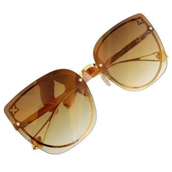 

2020 Classic Rimless Sunglasses Women Fashion Trend Sun Glasses Female Colorful UV400 Eyewear Gafas De Sol Mujer