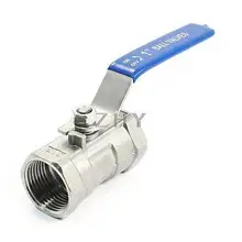 Адаптер для водопроводной трубы 1PT Диаметр резьба синий пластиковый мячик соединитель клапана