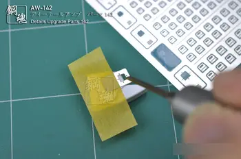 

For Gundam Modeling Upgrade Kits Metal Etching Sheet Armor Lift Hook Hang Point AW-142 Multi-size Refit Accessory