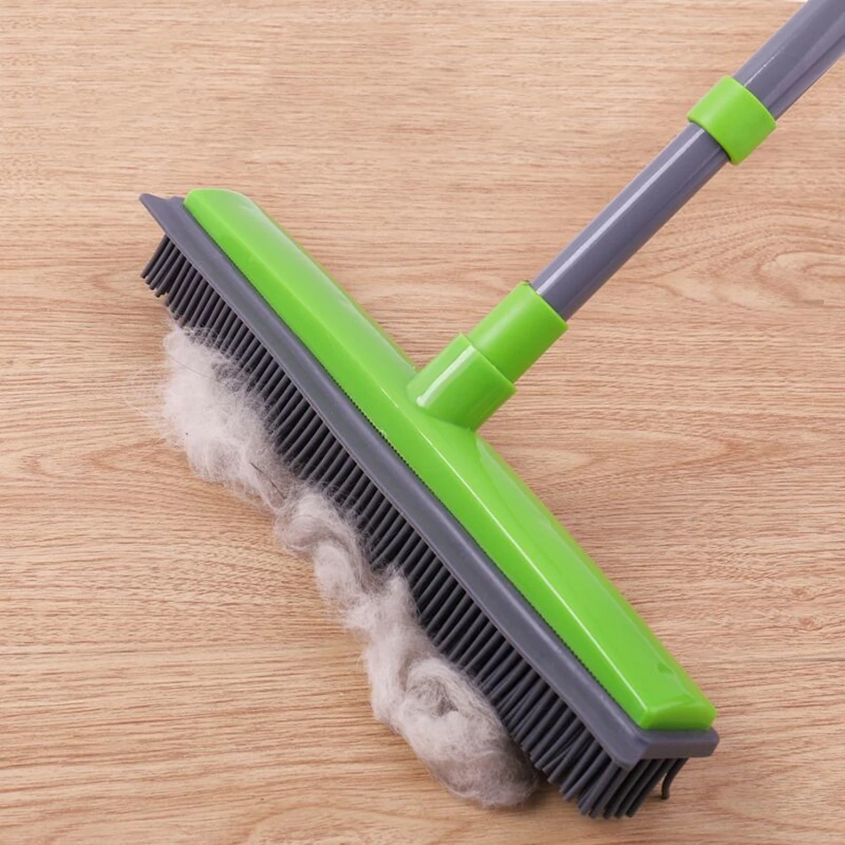 Pet Rubber Brush Floor Hair Broom Hair Broom Dust Carpet carpet cleaner Sweeper