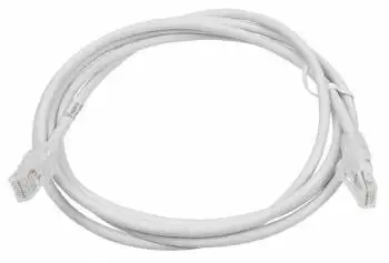 Кабель патч-корд U/UTP 5e кат. 7м. Lanmaster LAN-PC45/U5E-7.0-WH RJ45 - 4 пары белый LSZH | Компьютеры и