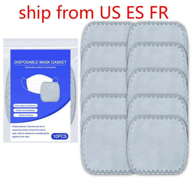 

50/20/10PCS Skin Friendly Mask Gasket Disposable Mask Filter Pad Three-layer Protective Mask Inner Gasket Adult Child Tool Kits