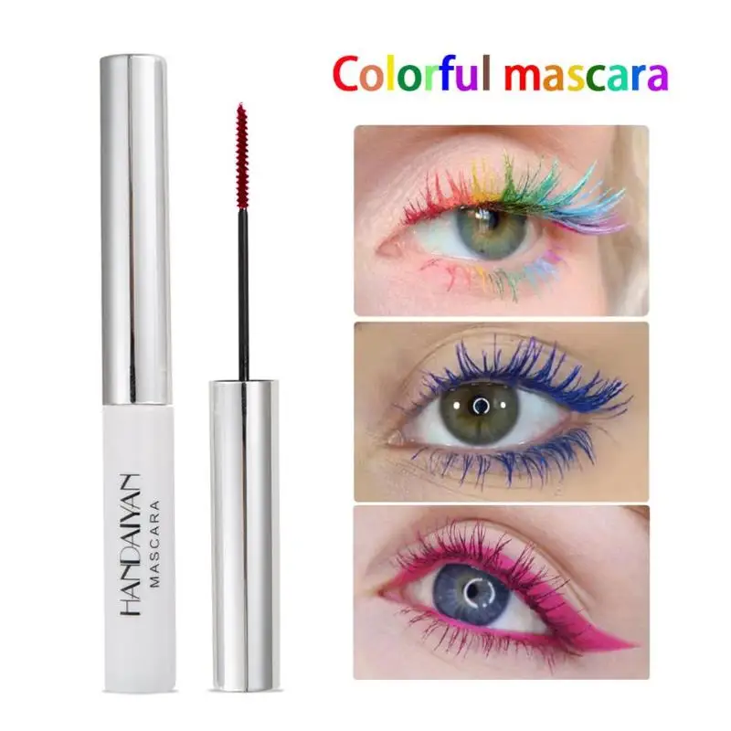 

4D Silk Fiber Eyelash Waterproof Long Lasting Eyelashes Mascara Eye Makeup Cosmetic For Eyelash Extension Thick Lengthening