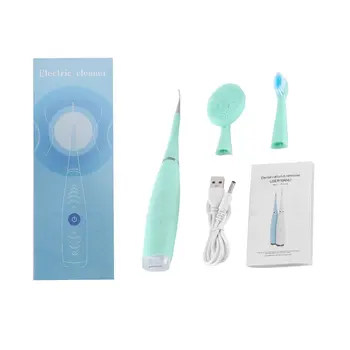 

3-in-1 Ultrasonic Toothbrush And Facial Cleaner Scaler Calculus Remover Care Tool Electric Scaler
