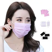 20 шт. пыле для лица Защитная крышка маски 3 слоя Анти-пыль одноразовые хирургические медицинские салон сварочная маски со ртом для лица