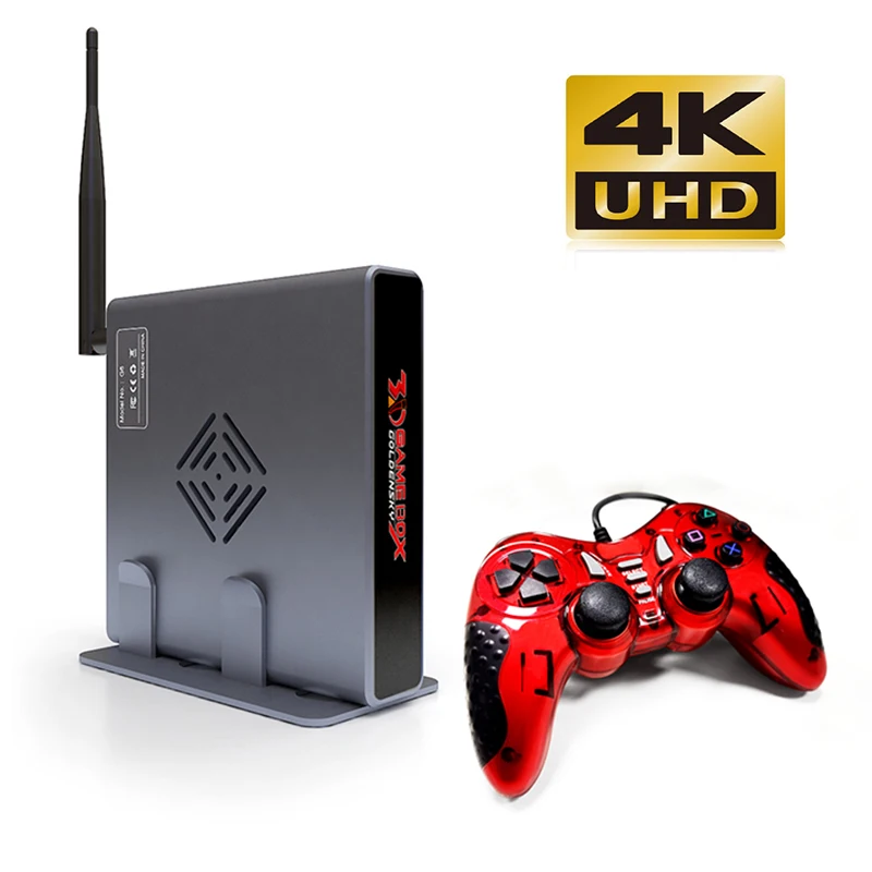 4K HDMI TV Gaming Edition Host 3D Video Game Console Machine Build-In 2000 Free Game with WIFI Support All Game Emulator 10000+
4K HDMI TV Gaming Edition Host 3D Video Game Console Machine Build-In 2000 Free Game with WIFI Support All Game Emulator 10000+