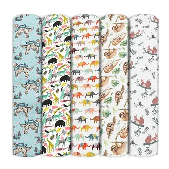 

David accessories 50*145cm/20*34cm Animal Polyester Cotton Fabric for Tissue Kids home textile Curtain Sewing Tilda,c14026