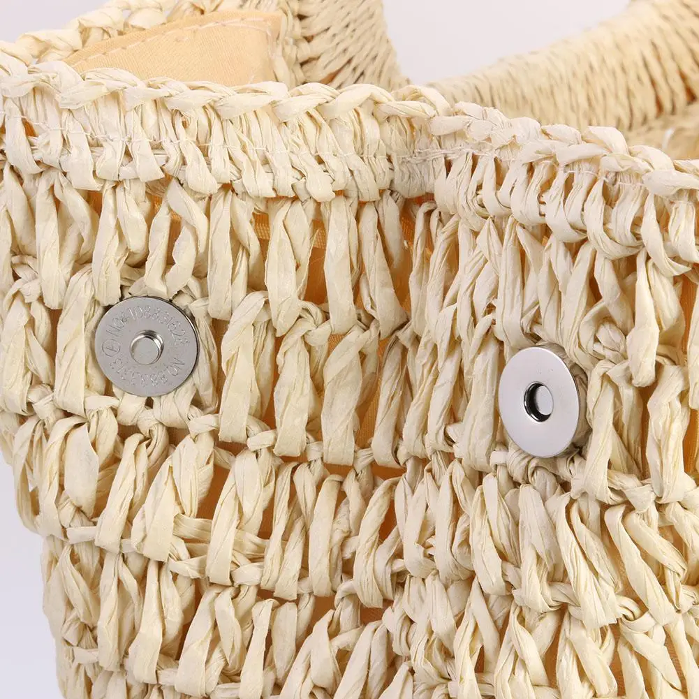 Handmade Straw Shopper Bag for Summer 2021