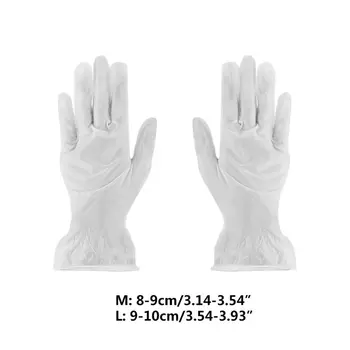 

100pcs Home Kitchen Packhouse Supplies Universal Disposable Gloves PVC Anti Slip 63HD