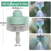 MUCIAKIE 20PCS 15L/h Misting Cooling Nozzles Garden Irrigation Micro Jet Spray Range 0.35m Hanging Foggers Garden Mist Sprinkler ► Photo 2/6