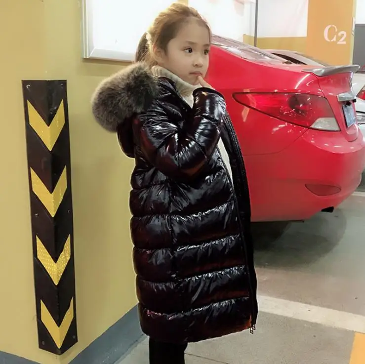 30 градусов, коллекция года, одежда для девочек зимние куртки на утином пуху теплая утепленная одежда детская верхняя одежда для мальчиков, парка От 3 до 14 лет, ws1046