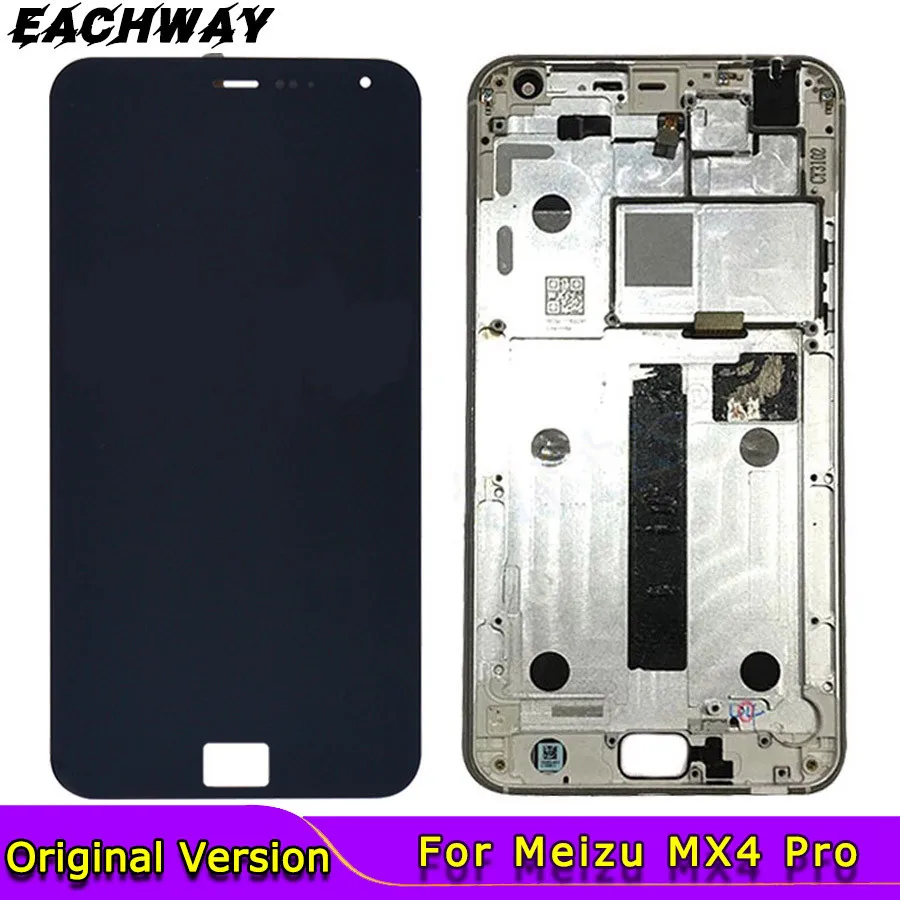 Новинка 100% дисплей для MEIZU MX4 Pro ЖК + сенсорный экран оригинальные запасные части 5