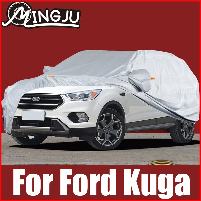 

Full Car Covers Outdoor Sun Anti UV Rain Snow Dust Protection Oxford cloth Cover For Ford Kuga MK1 MK2 2010 to 2021 Accessories