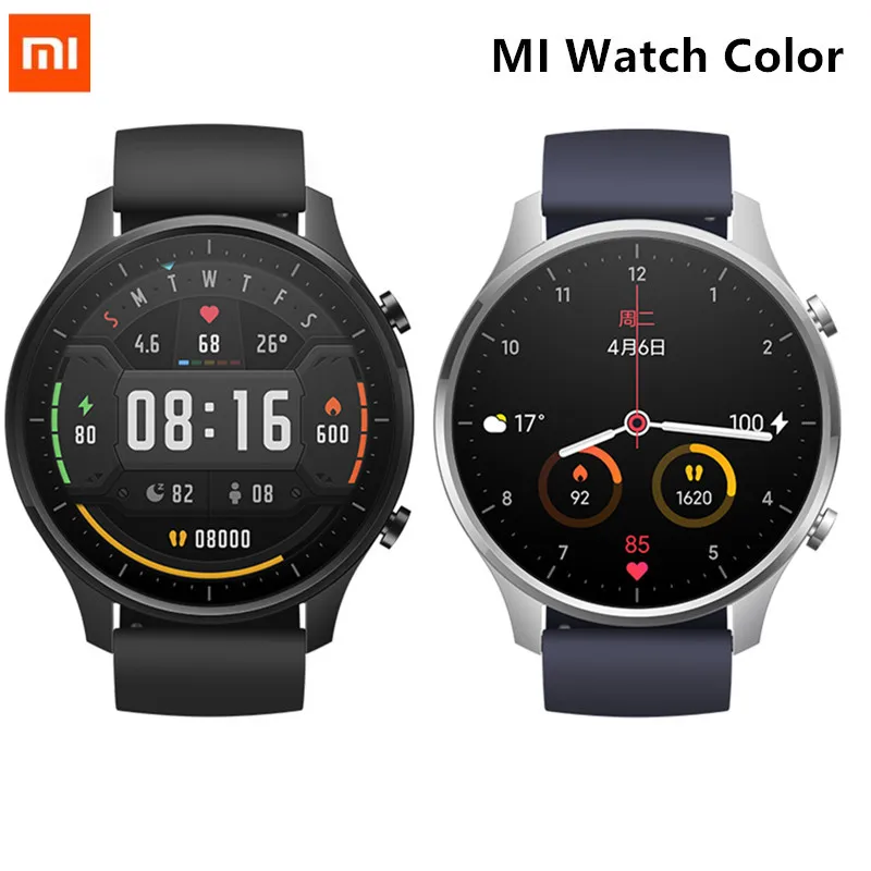 Original reloj inteligente Xiaomi Color NFC 1,39 "AMOLED GPS rastreador de Fitness 5ATM impermeable Monitor de ritmo cardíaco de deporte Mi reloj de Color|Relojes inteligentes| - AliExpress