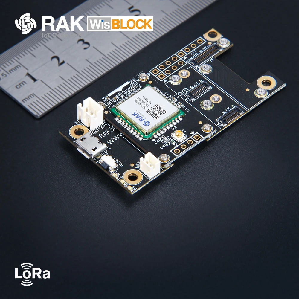 RAK4260 Evaluation Board | RAKwireless WisDuo EVB | RAK4260 LoRa Module + RAK4261 + RAK5005 | LoRaWAN High Bands 862 to 1020 MHz 3