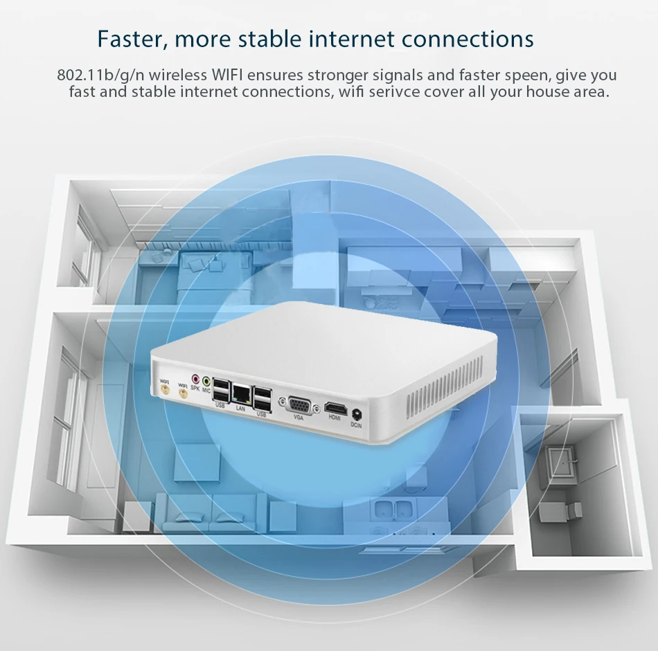 Мини ПК XCY Intel Core i7 6500U i3 i5 офисный компьютер Linux Win 10 7 HDMI Wi Fi USB тонкий клиент Micro